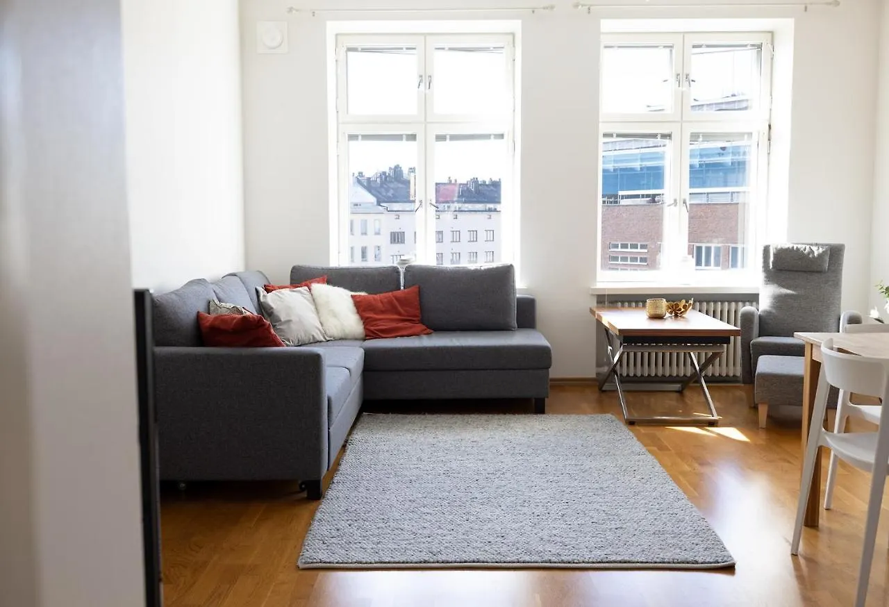 Daire 2Ndhomes Stunning Top Floor Residence With Sauna And Balcony Helsinki Finlandiya